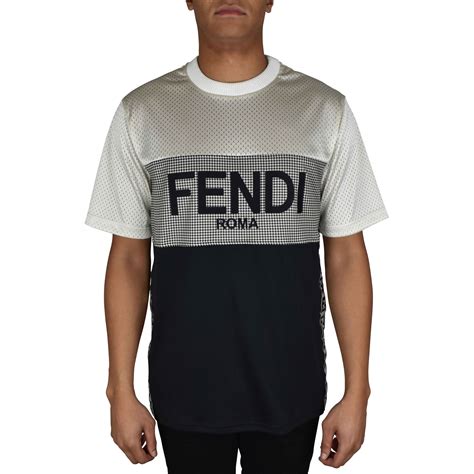 fendi t shirt tag|Fendi crewneck t shirt.